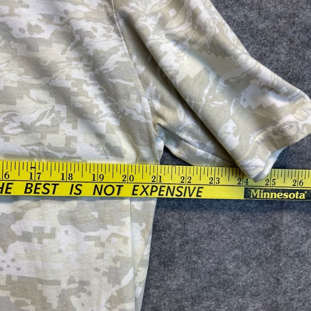 NWT UNDER ARMOUR T-Shirt Men's Large White Gray ABC Camo Short Sleeve Crew Neck - Picture 8 of 15